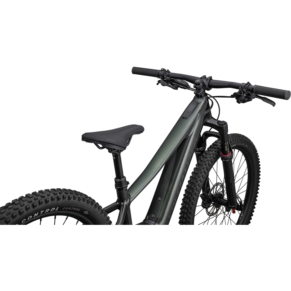 Specialized TURBO LEVO SL - Kids E-Mountainbike - 2023 - Gloss Oak Green Metallic / Limestone / Satin Smoke 8 Specialized TURBO LEVO SL - Kids E-Mountainbike - 2023 - Gloss Oak Green Metallic / Limestone / Satin Smoke - Image 6