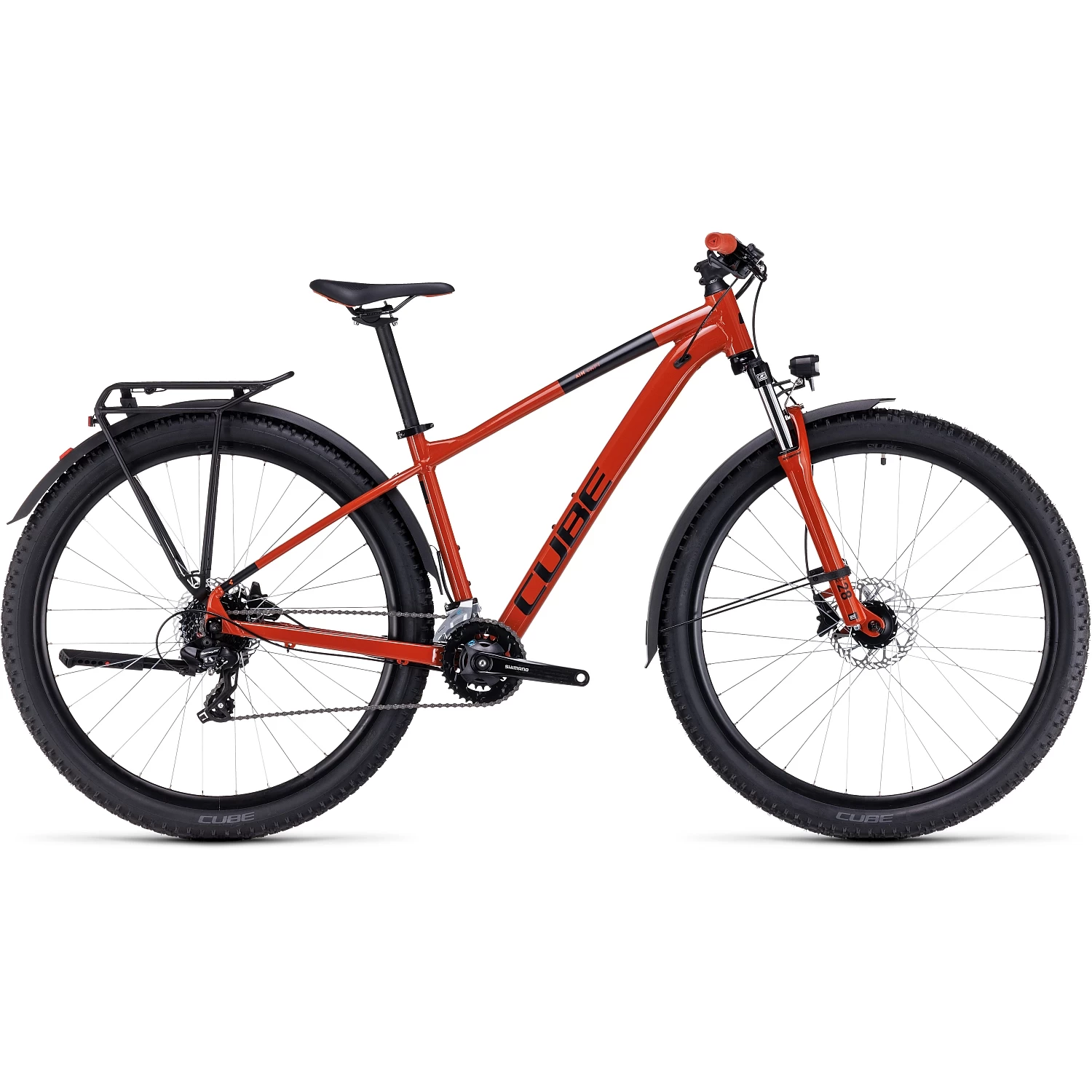 CUBE AIM Allroad - Mountainbike - 2023 - Brickred / Black 3 CUBE AIM Allroad - Mountainbike - 2023 - Brickred / Black
