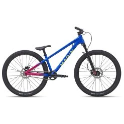 Marin ALCATRAZ - 26" Dirt Bike - 2023 - Laser Blue-pink Fade/yellow Splatter
