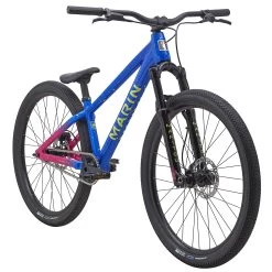 Marin ALCATRAZ - 26" Dirt Bike - 2023 - Laser Blue-pink Fade/yellow Splatter -Cycle Parts Shop alcatraz laser blue pink fade yellow splatter 02 1279007