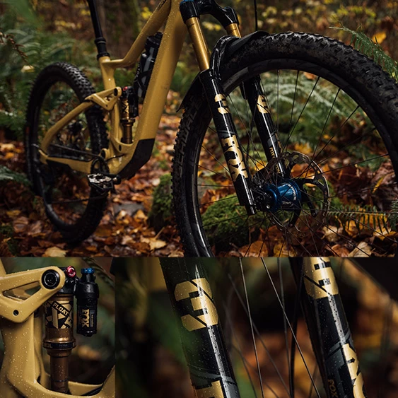 FOX CUSTOM Decal Kit For Fork & Rear Shock - Kashima 6 FOX CUSTOM Decal Kit For Fork & Rear Shock - Kashima - Image 4