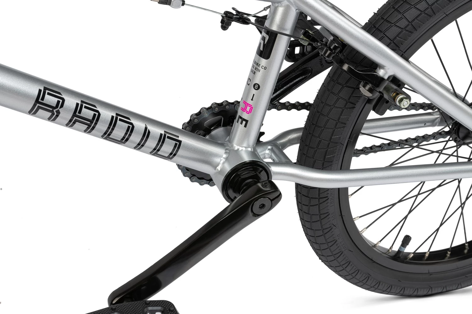 Radio REVO PRO 20" - BMX - 2022 - Silver 13 Radio REVO PRO 20" - BMX - 2022 - Silver - Image 11