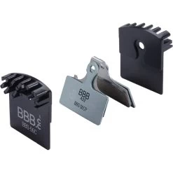BBB Cycling Discstop Coolfin Brake Pads Shimano BBS-56C - Black/steelblue