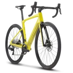 BMC ROADMACHINE 01 AMP X TWO - Electric Road Bike - 2023 - Lime Yellow / Black -Cycle Parts Shop bmc 23 10305 003 bmc roadmachine 01 amp x two gravel e bikes 2 1411336