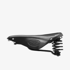 BROOKS ENGLAND Brooks Flyer Bend Leather Saddle - Black -Cycle Parts Shop brooks flyer bend leather saddle black 3 1334875