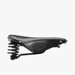 BROOKS ENGLAND Brooks Flyer Bend Leather Saddle - Black -Cycle Parts Shop brooks flyer bend leather saddle black 4 1334874