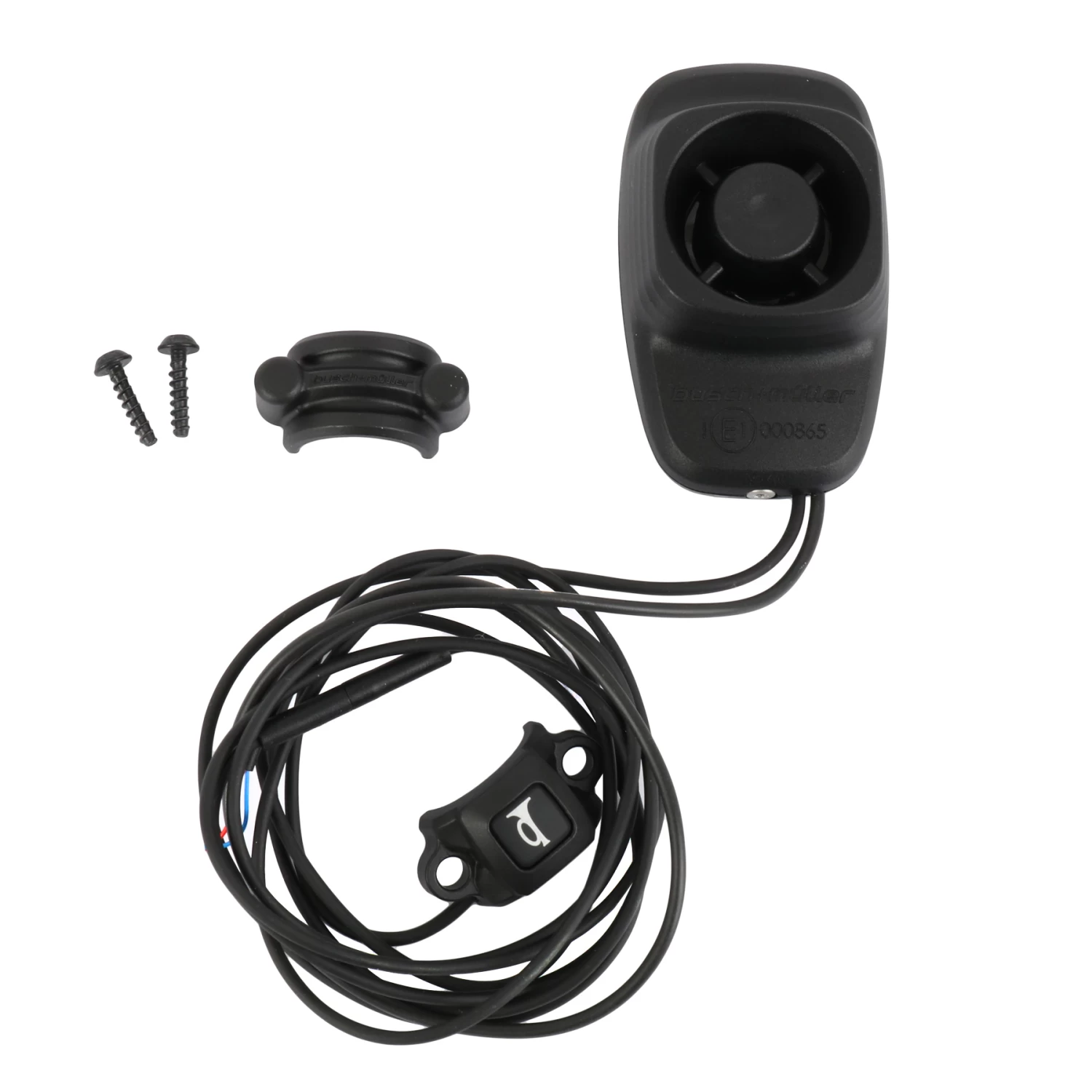 Busch-mueller Busch + Müller E-Bike Horn For S-Pedelecs - 661TU130/40PB - Black 4 Busch-mueller Busch + Müller E-Bike Horn For S-Pedelecs - 661TU130/40PB - Black - Image 2