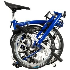 Brompton C Line Utility - 3-Speed - High Bar - Telescopic Seatpost - Dynamo - 16" Folding Bike - 2022 - Picadilly Blue Matt 11 Brompton C Line Utility - 3-Speed - High Bar - Telescopic Seatpost - Dynamo - 16" Folding Bike - 2022 - Picadilly Blue Matt -Cycle Parts Shop c line explore 6 speed high bar extended seatpost picadilly blue matt 3 1214293 2