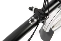 Brompton C Line Utility - 3-Speed - High Bar - Telescopic Seatpost - 16" Folding Bike - 2022 - Black Matt -Cycle Parts Shop c line explore 6 speed mid bar standard seatpost black matt 8 1215499 1