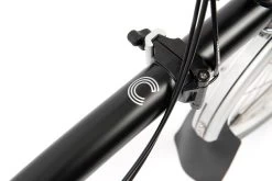 Brompton C Line Explore - 6-Speed - Mid Bar - Standard Seatpost - Dynamo - 16" Folding Bike - 2022 - Black Matt -Cycle Parts Shop c line explore 6 speed mid bar standard seatpost dynamo black matt 7 1215567 1