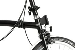 Brompton C Line Utility - 3-Speed - High Bar - Telescopic Seatpost - 16" Folding Bike - 2022 - Black Matt -Cycle Parts Shop c line utility 3 speed high bar extended seatpost black matt 6 1216931 1
