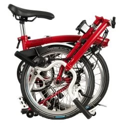 Brompton C Line Utility - 3-Speed - High Bar - Telescopic Seatpost - Dynamo - 16" Folding Bike - 2022 - House Red Matt 11 Brompton C Line Utility - 3-Speed - High Bar - Telescopic Seatpost - Dynamo - 16" Folding Bike - 2022 - House Red Matt -Cycle Parts Shop c line utility 3 speed high bar extended seatpost dynamo house red matt 3 1217623