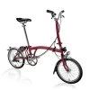 Brompton C Line Utility - 3-Speed - High Bar - Telescopic Seatpost - Dynamo - 16" Folding Bike - 2022 - House Red Matt -Cycle Parts Shop c line utility 3 speed high bar telescopic seatpost dynamo house red matt 1 1217860