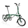 Brompton C Line Utility - 3-Speed - High Bar - Telescopic Seatpost - Dynamo - 16" Folding Bike - 2022 - Racing Green Matt -Cycle Parts Shop c line utility 3 speed high bar telescopic seatpost dynamo racing green matt 1 1217837