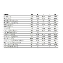 Specialized CHISEL COMP - 29" Mountainbike - 2022 - Gloss Red Tint / Brushed Silver / Tarmac Black / Gold Pearl -Cycle Parts Shop chisel geo 883308