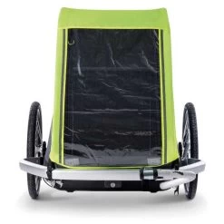 Croozer Rain Cover For Bike Trailer Dog Jokke / Dog XL - Lightning Yellow -Cycle Parts Shop croozer regenverdeck dog jokke 3 996528