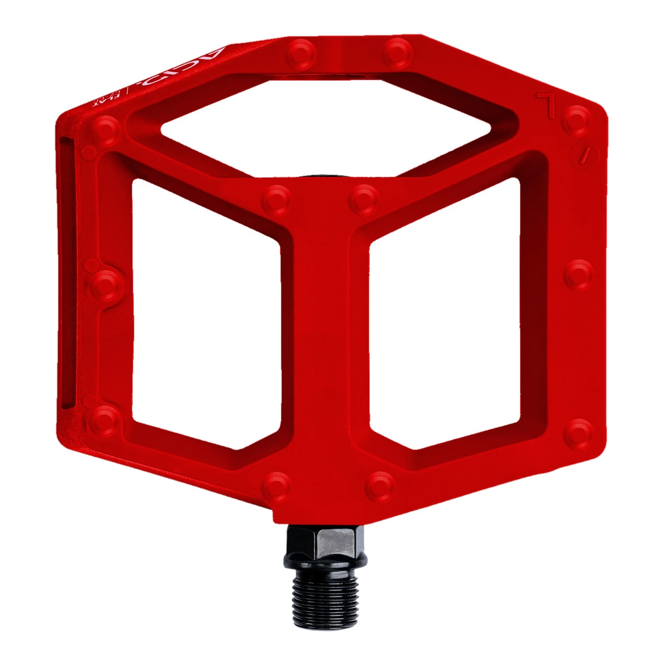 CUBE ACID C2-ZP R MTB Flat Pedals - Red 3 CUBE ACID C2-ZP R MTB Flat Pedals - Red