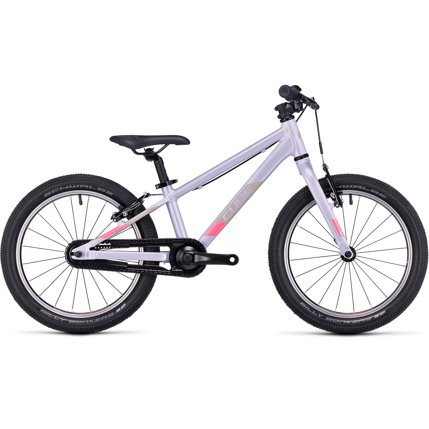 CUBE CUBIE 180 SLX - 18" Children's Bike - 2023 - Violet / Coral 3 CUBE CUBIE 180 SLX - 18" Children's Bike - 2023 - Violet / Coral