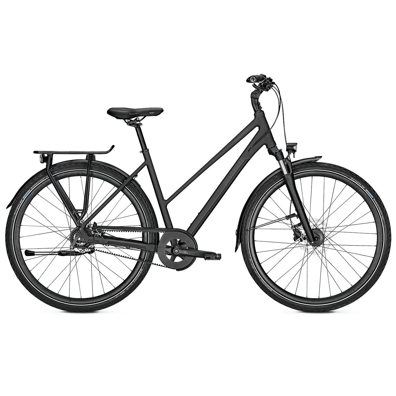 Kalkhoff ENDEAVOUR 8 - Women Trekking Bike With Belt Drive - 2023 - Jetgrey Matt 3 Kalkhoff ENDEAVOUR 8 - Women Trekking Bike With Belt Drive - 2023 - Jetgrey Matt