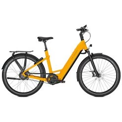 Kalkhoff IMAGE 7.B EXCITE+ Wave - Easy Entry E-Bike With Belt Drive - 2023 - Mustardyellow Matt