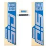 RockShox Decal Kit For 27.5/29" SID SL Ultimate - Silver For Blue (2021) -Cycle Parts Shop decal kit sid sl ultimate polar foil blue 1541875