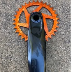E-thirteen E*thirteen Helix R Direct Mount Chainring | SRAM 11/12-Speed | 3mm Offset - Orange 7 E-thirteen E*thirteen Helix R Direct Mount Chainring | SRAM 11/12-Speed | 3mm Offset - Orange -Cycle Parts Shop e thirteen helix r sram chainwheel orange mounted 1487410