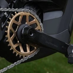 E-thirteen E*thirteen Helix Race E*spec Crankarms | 24mm ISIS - Black -Cycle Parts Shop e13 helix race e spec crank black mounted 1496020