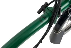 Brompton Electric C Line Explore - 6-Speed - Mid Bar - Standard Seatpost - 16" Electric Folding Bike - 2023 - Racing Green -Cycle Parts Shop electric c line explore 6 speed mid bar standart seatpost racing green 8 1452920