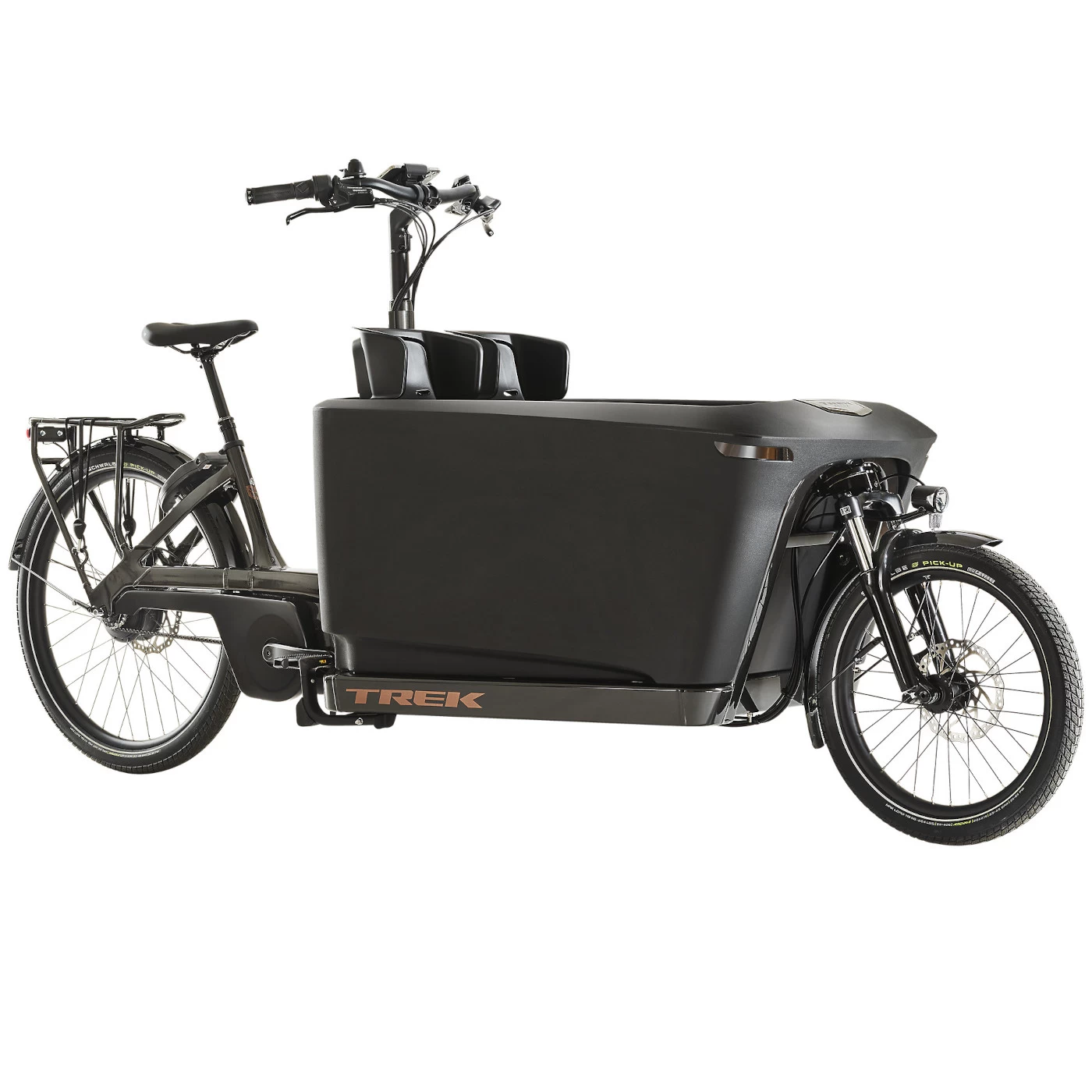 Trek Fetch+ 4 Electric Cargo Bike - 2023 - Dnister Black 5 Trek Fetch+ 4 Electric Cargo Bike - 2023 - Dnister Black - Image 3