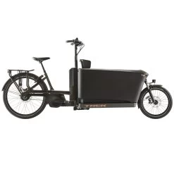 Trek Fetch+ 4 Electric Cargo Bike - 2023 - Dnister Black