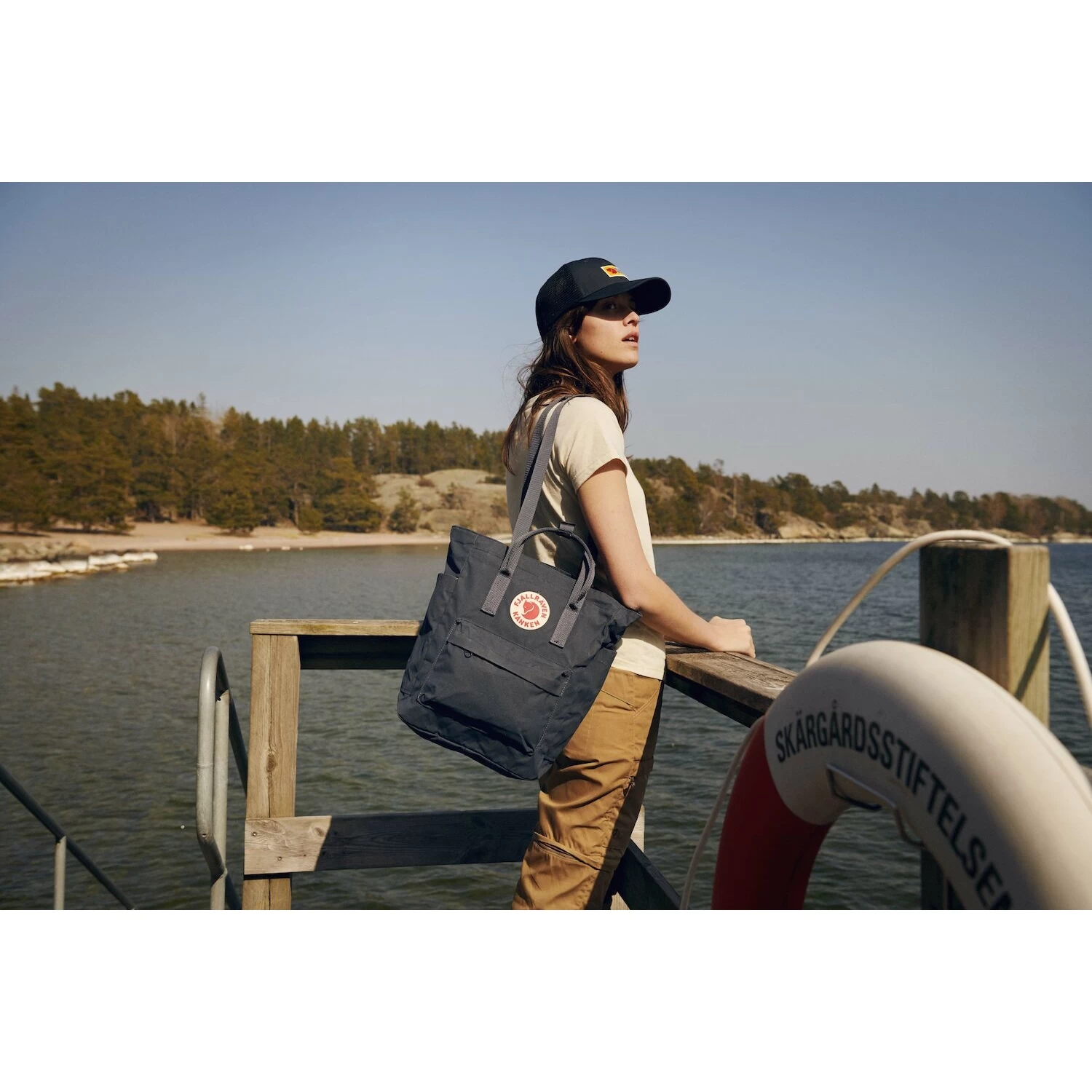 FJÄLLRÄVEN Fjällräven Kånken Totepack Bag 14L - Navy 14 FJÄLLRÄVEN Fjällräven Kånken Totepack Bag 14L - Navy - Image 12