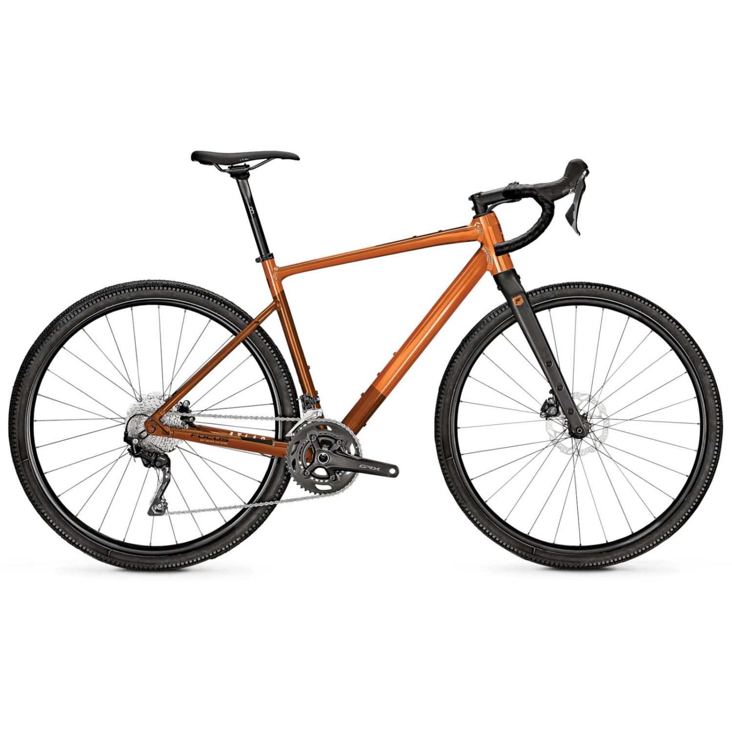 FOCUS ATLAS 6.7 GRX Gravel Bike - 2023 - Rustorange 3 FOCUS ATLAS 6.7 GRX Gravel Bike - 2023 - Rustorange