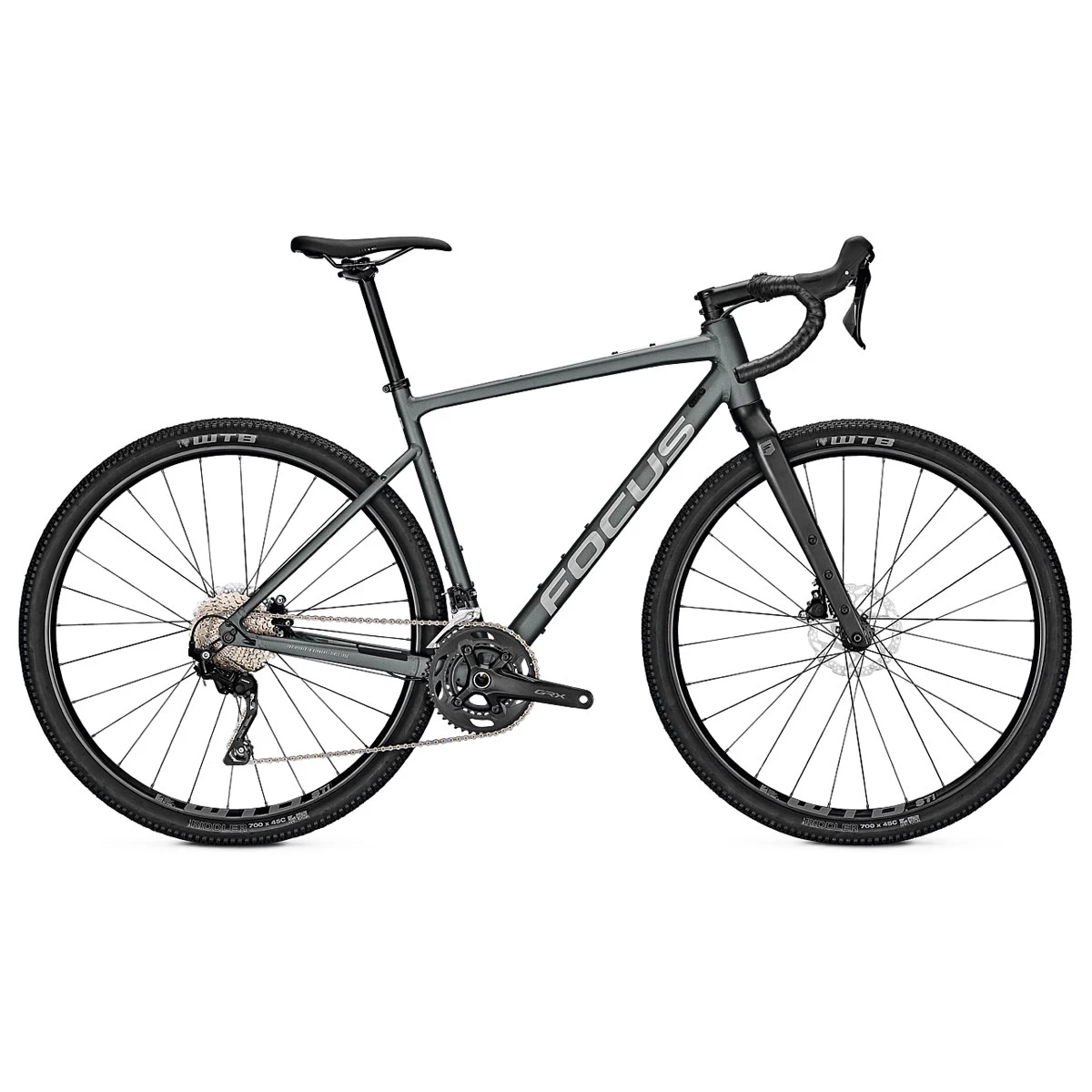 FOCUS ATLAS 6.7 GRX Gravelbike - 2023 - Slate Grey 3 FOCUS ATLAS 6.7 GRX Gravelbike - 2023 - Slate Grey