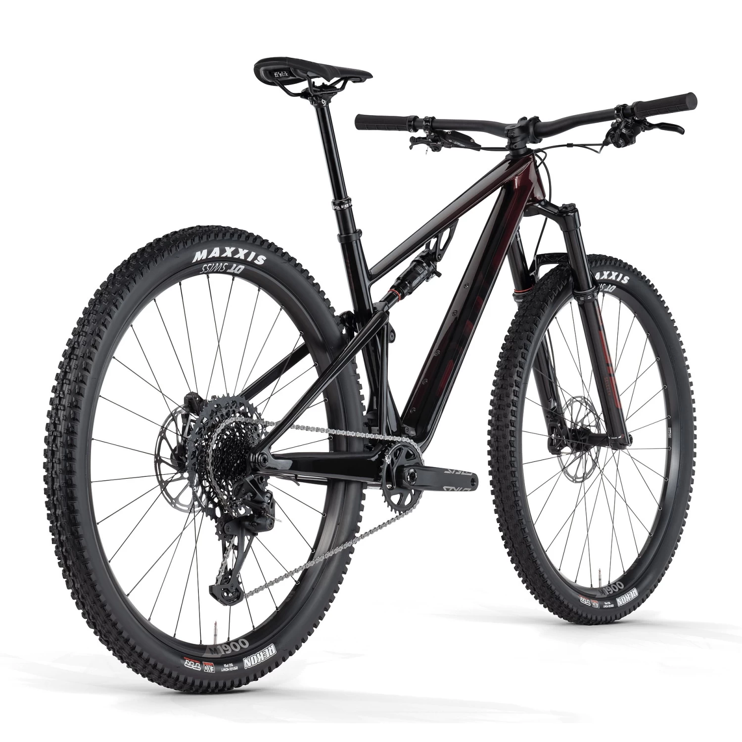 BMC FOURSTROKE LT ONE - 29" Carbon Mountainbike - 2024 - Bordeaux Red / Black 6 BMC FOURSTROKE LT ONE - 29" Carbon Mountainbike - 2024 - Bordeaux Red / Black - Image 4