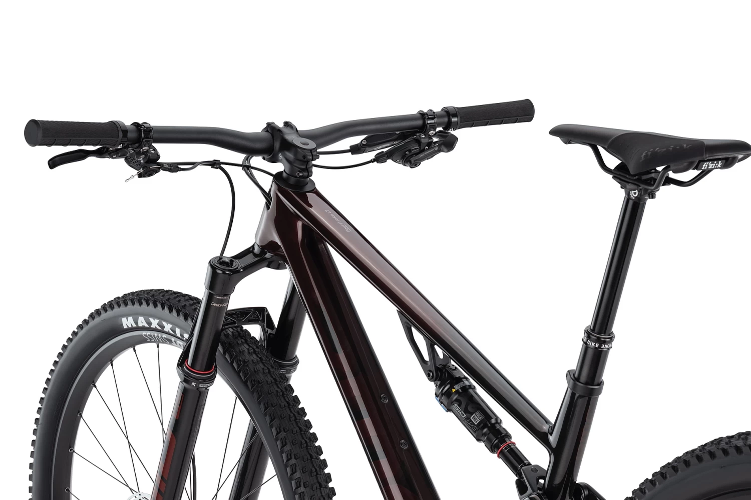 BMC FOURSTROKE LT ONE - 29" Carbon Mountainbike - 2024 - Bordeaux Red / Black 7 BMC FOURSTROKE LT ONE - 29" Carbon Mountainbike - 2024 - Bordeaux Red / Black - Image 5