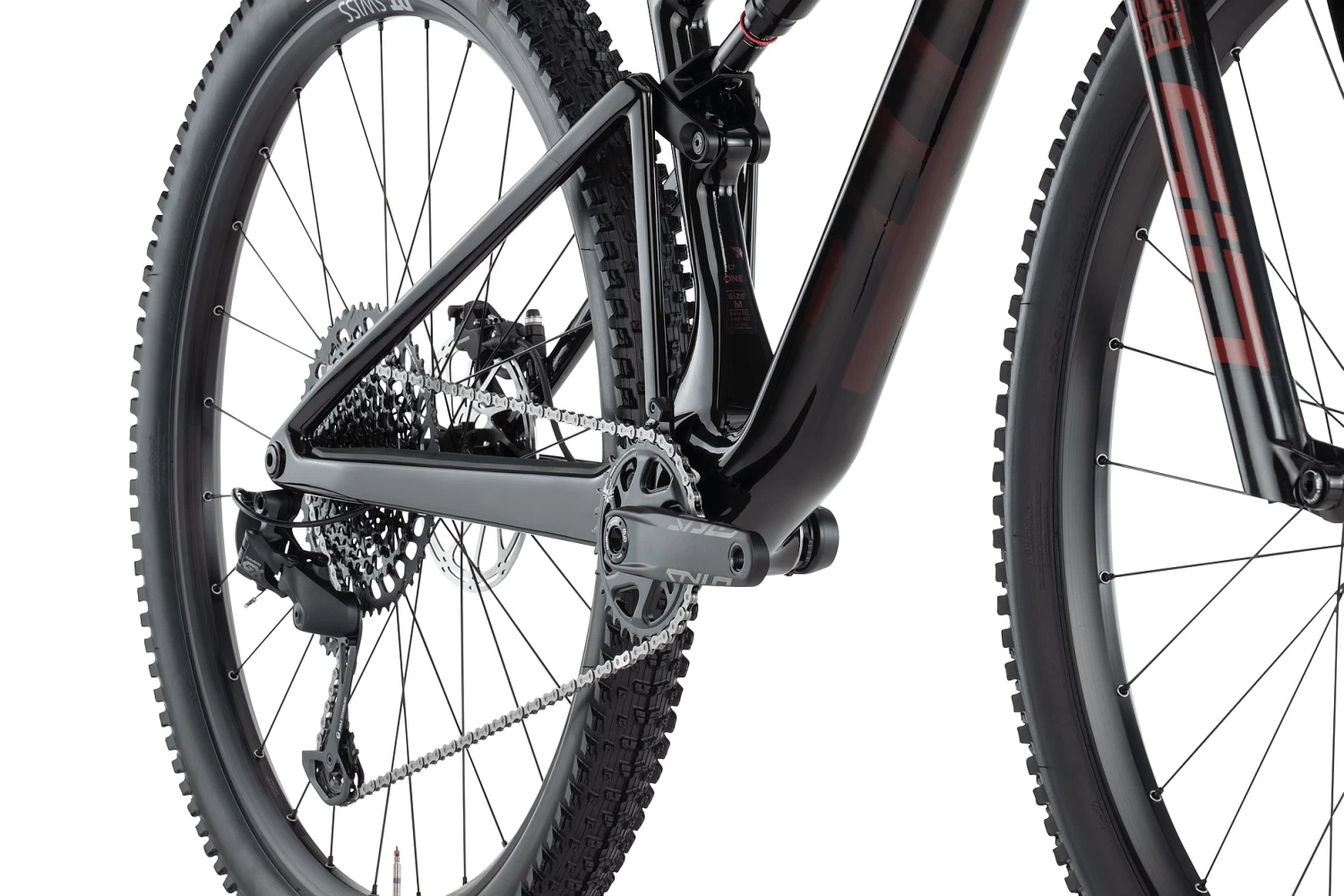 BMC FOURSTROKE LT ONE - 29" Carbon Mountainbike - 2024 - Bordeaux Red / Black 10 BMC FOURSTROKE LT ONE - 29" Carbon Mountainbike - 2024 - Bordeaux Red / Black - Image 8