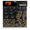 FOX CUSTOM Decal Kit For Fork & Rear Shock - Kashima -Cycle Parts Shop fox decal pack kashima1 1121019