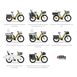 Benno Bikes 46er 10D CX - Electric Cargo Bike - 2023 - Bone Gray -Cycle Parts Shop geo 46er 3 1430564 1