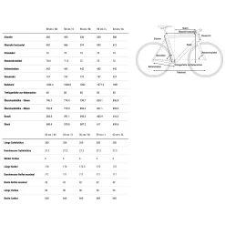 CUBE NULANE Race - Fitness Bike - 2023 - Rubyred / Black 11 CUBE NULANE Race - Fitness Bike - 2023 - Rubyred / Black -Cycle Parts Shop geo nulane pro 1411555