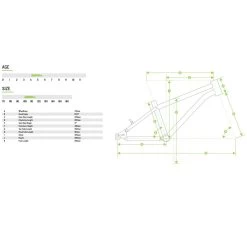 Early Rider Seeker X16 - 16" Kid´s Bike - 2023 -Cycle Parts Shop geo sx16 1495010