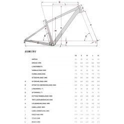 FOCUS WHISTLER 3.6 - Mountainbike - 2023 - Slate Grey -Cycle Parts Shop geo whistler 3 6 1126024