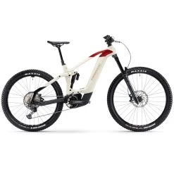Haibike HYBE 9 I750Wh - 29"/27.5" Electric Mountain Bike - 2024 - Matt Gloss Grey Red