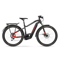 Haibike Trekking 9 I625Wh High - 27.5" Trekking E-Bike - 2022 - Anthracite/red