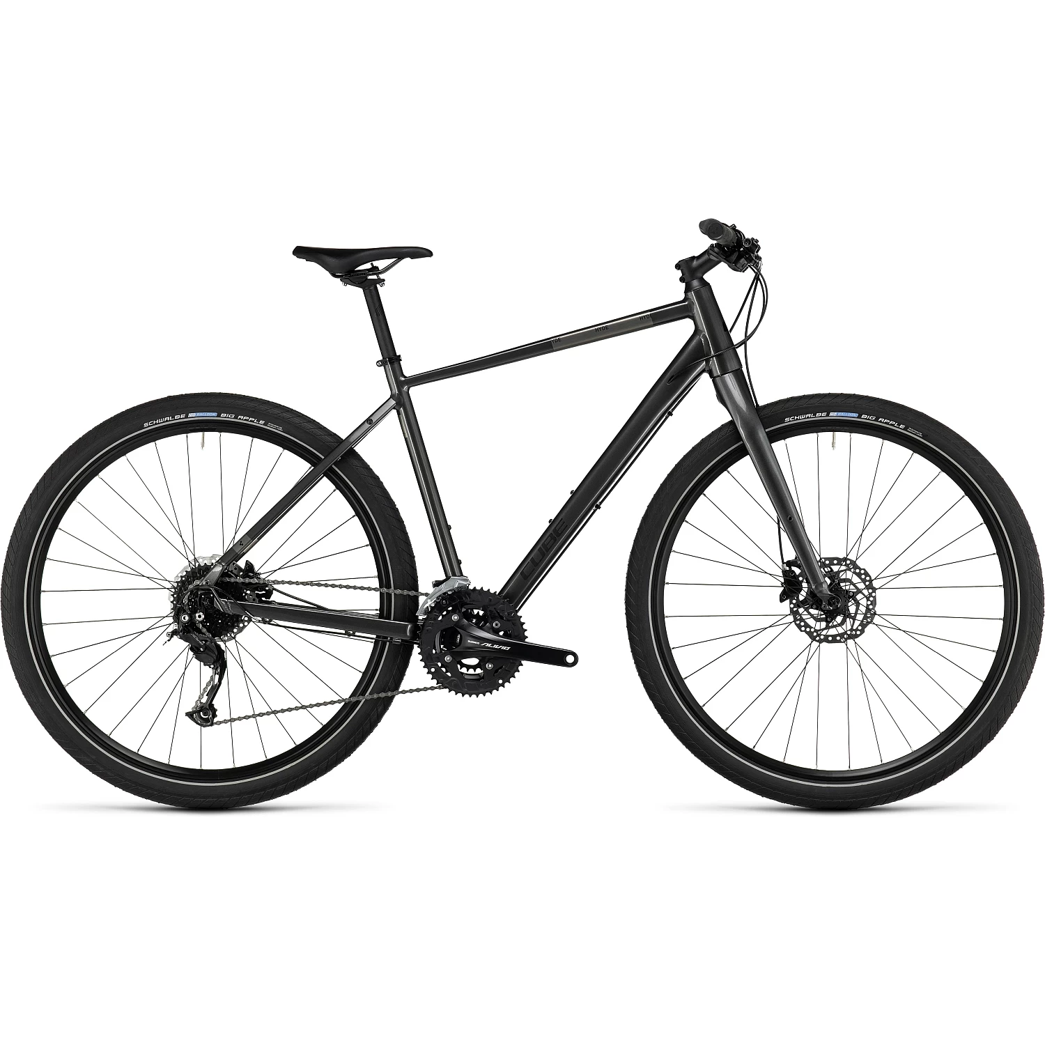 CUBE HYDE - 29" City-Bike - 2023 - Graphite / Black A00 3 CUBE HYDE - 29" City-Bike - 2023 - Graphite / Black A00