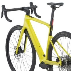 BMC ROADMACHINE 01 AMP X TWO - Electric Road Bike - 2023 - Lime Yellow / Black -Cycle Parts Shop innovation bmc roadmachine 01 amp x two 03 geometry 1413059