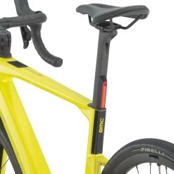 BMC ROADMACHINE 01 AMP X TWO - Electric Road Bike - 2023 - Lime Yellow / Black -Cycle Parts Shop innovation bmc roadmachine 01 amp x two 06 safety first 1413058