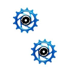 Hope Derailleur Pulleys - 12-speed - 13 Teeth (Pair) -Cycle Parts Shop jockey wheels 13t blue 1471099