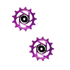 Hope Derailleur Pulleys - 12-speed - 13 Teeth (Pair) -Cycle Parts Shop jockey wheels 13t purple 1471101