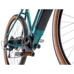 Kona ROVE HD - Gravel E-Bike - 2023 - Gloss Satin Green -Cycle Parts Shop kona rove hd 06 1501125