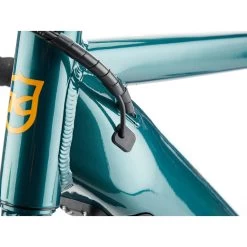 Kona ROVE HD - Gravel E-Bike - 2023 - Gloss Satin Green -Cycle Parts Shop kona rove hd 08 1501127